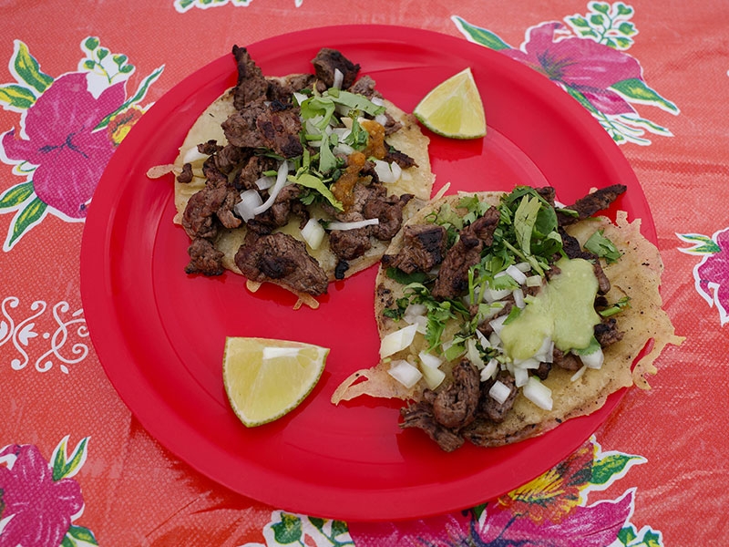 TACOS DE BISTEK